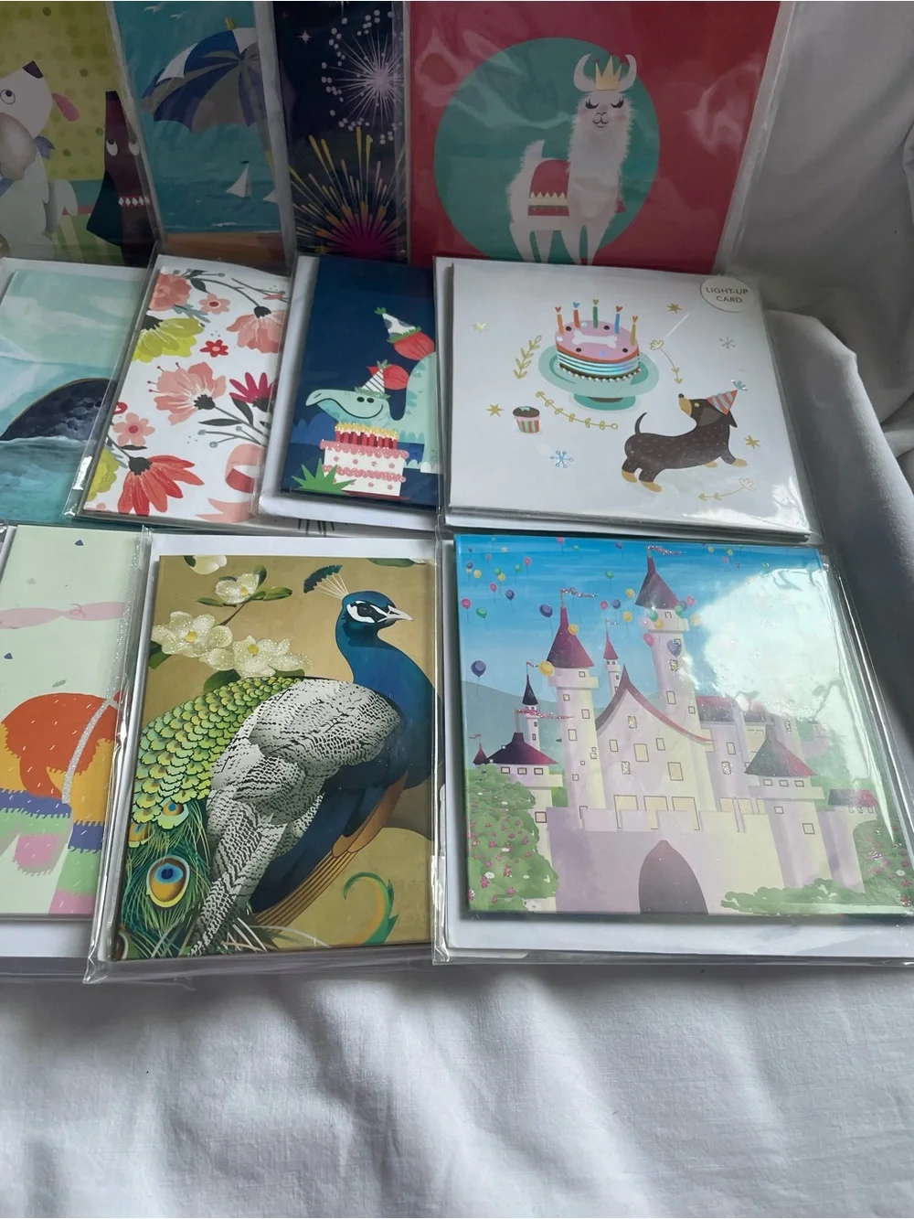 20 New Assorted Illustrated Pop Up Birthday Cards